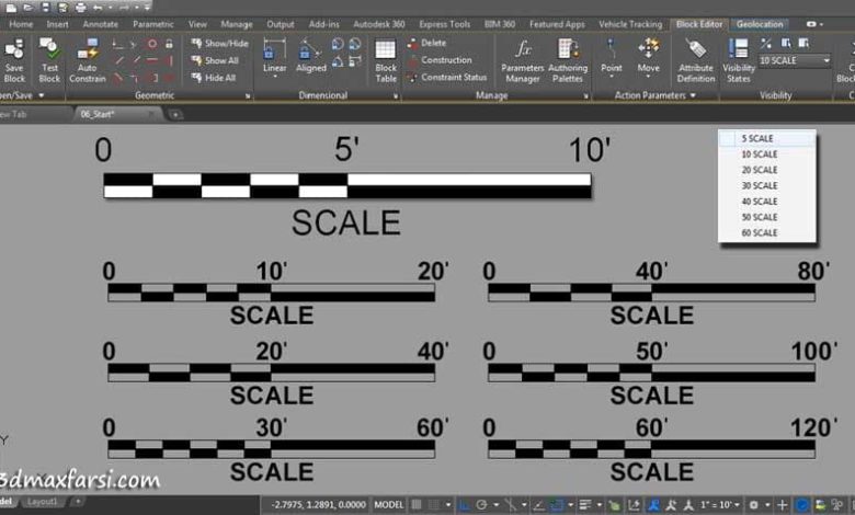03 Creating Dynamic Blocks Site Design Projects AutoCAD