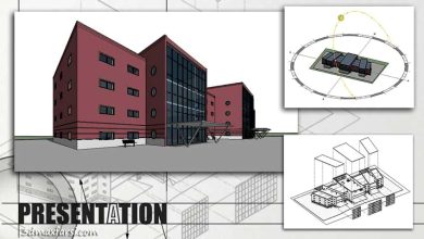 دانلود فیلم آموزش رویت برش و نما گرفتن پرزانته pluralsight - Preparing Views for Competition Boards in Revit