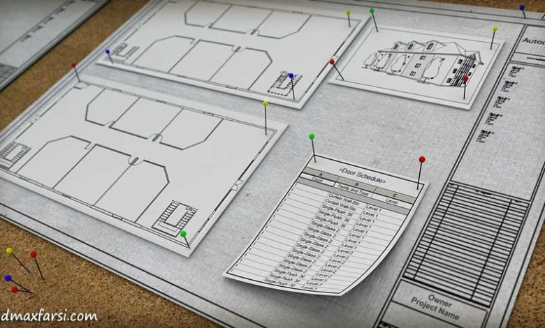 دانلود فیلم آموزش کار با شیت رویت Working With Sheets in Revit