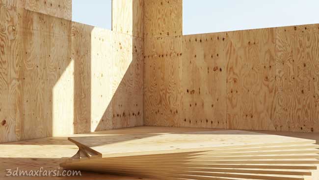 دانلود دایگان متریال چوب Plywood Panels ویری