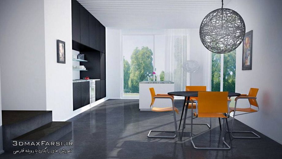 دانلود آموزش فارسی حرفه ای رندر Cinema 4d V-Ray