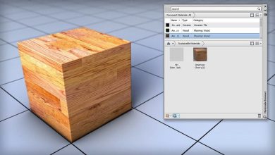 آموزش ساخت متریال اتوکد Materials and Textures in AutoCAD