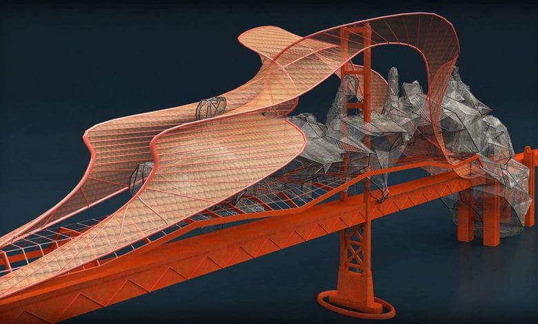 آموزش تری دی مکس در معماری : مدلسازی ارگانیک