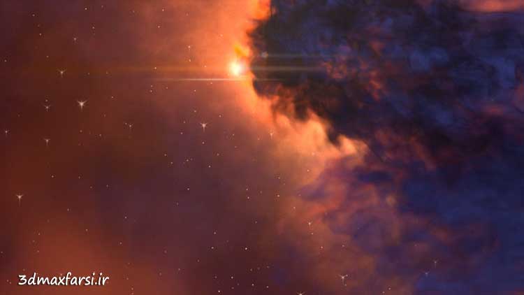 دانلود آموزش پلاگین ساخت آتش و دود تری دی مکس Creating a Nebula Effect Using FumeFX in 3ds Max | Pluralsight