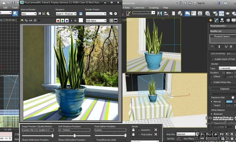 دانلود آموزش امکانات جدید تری دی مکس 3ds Max 2016