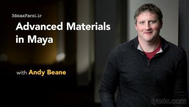 دانلود فیلم آموزش Advanced Materials In Maya After Effects