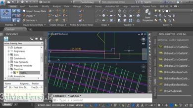 دانلود فیلم آموزشی Civil 3D Essential Training