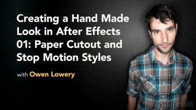 Creating a Handmade Look in After Effects: 1 Paper Cutout and Stop Motion
