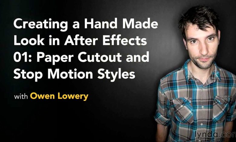 Creating a Handmade Look in After Effects: 1 Paper Cutout and Stop Motion