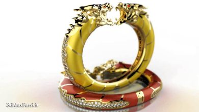 آموزش زیبراش راینو pluralsight Modeling a Bracelet in Rhino and ZBrush