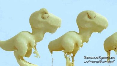 آموزش Simulating Realistic Melting Wax in RealFlow