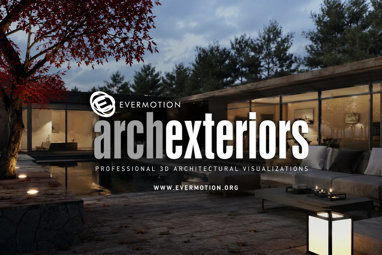 آرچ اکستریور 1 - 40 (پکیج آبجکت 3بعدی) Evermotion Archexteriors