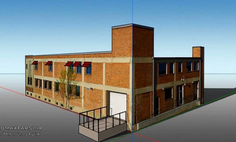 آموزش مدلسازی سه بعدی داخلی و خارجی و پرسپکتیو اسکچاپ Match Photo