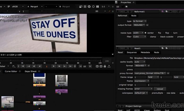 آموزش Cinema 4D Rendering Tips for NUKE