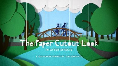آموزش ساخت انیمشن به صورت کاغذ برش خورده Paper Cutout After Effects