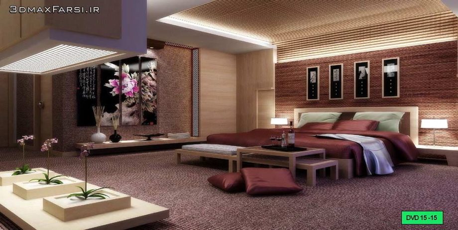 مجموعه آبجکت و صحنه آماده سه بعدی کلاسیک Vray 3ds max - تصویر 20