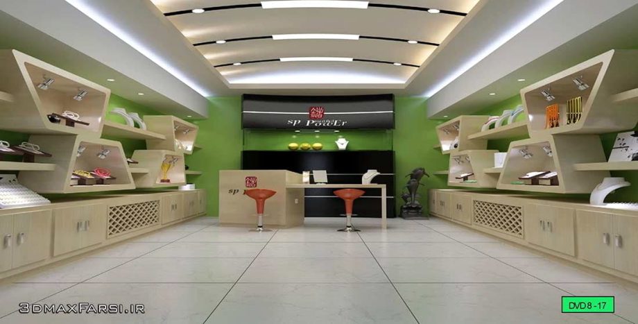 مجموعه آبجکت و صحنه آماده سه بعدی کلاسیک Vray 3ds max - تصویر 11
