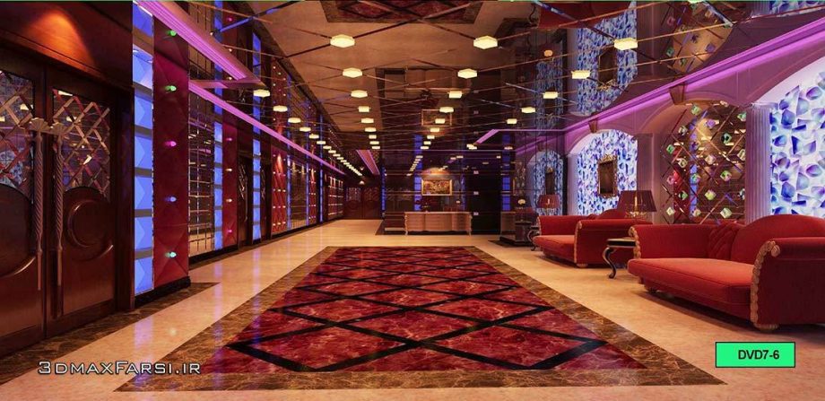 مجموعه آبجکت و صحنه آماده سه بعدی کلاسیک Vray 3ds max - تصویر 10
