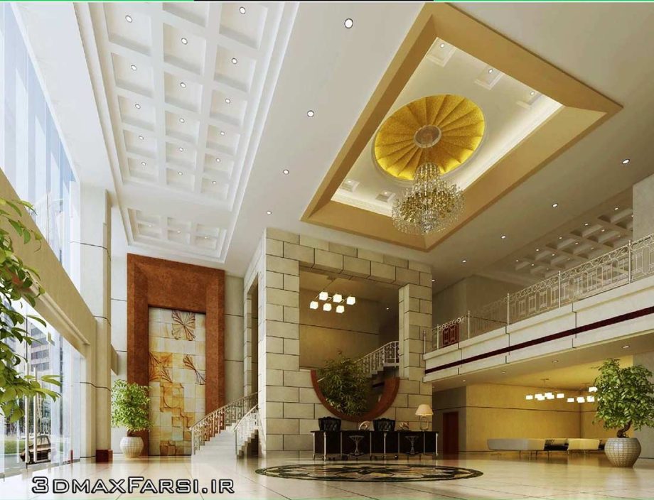 مجموعه آبجکت و صحنه آماده سه بعدی کلاسیک Vray 3ds max - تصویر 4