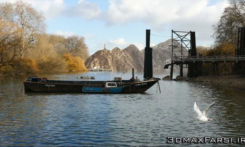 آموزش کامپوزیت فیلم عکس: مت پینت اینگ Live-Action Matte Painting