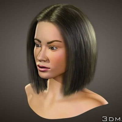 آموزش شبیه سازی ساخت مو کاراکتر انسان 3ds Max ZBrush Hair Farm