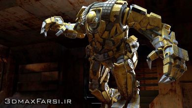 آموزش تنظیمات نورپردازی برای صحنه های فیلم سینمایی Feature Film VRay Maya
