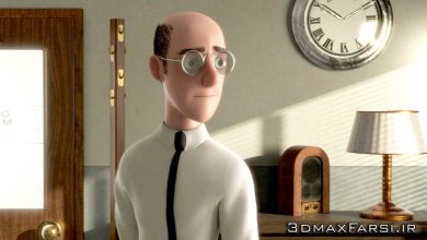 دانلود آموزش Lighting Compositing a Noir Scene RenderMan RIS