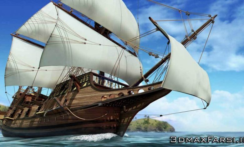 دانلود آموزش Creative Development Modeling Detailed Ship Maya