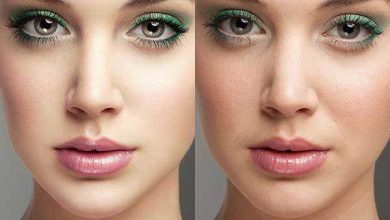 آموزش تصویری روتوش عکس چهره و صورت با فتوشاپ Photoshop Retouching