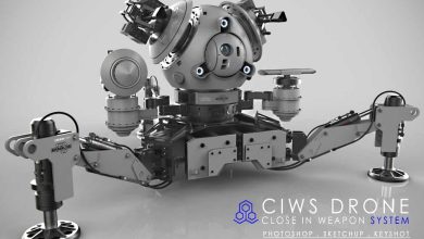 دانلود آموزش Gumroad Mech-Tutorial Remote Weapon System by Chris Rosewarne