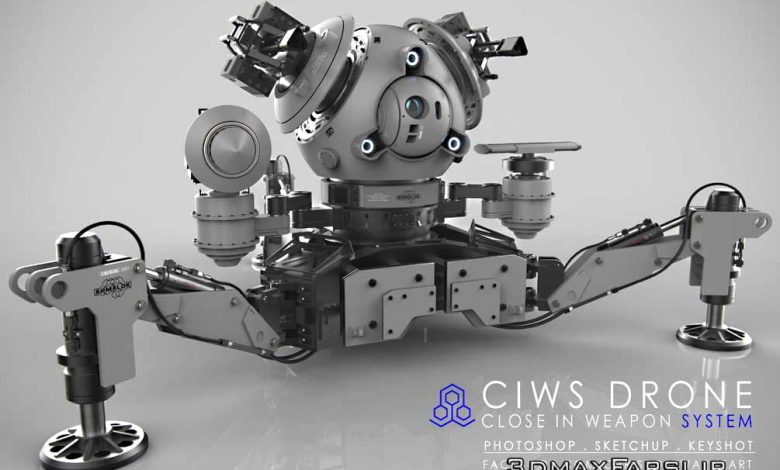 دانلود آموزش Gumroad Mech-Tutorial Remote Weapon System by Chris Rosewarne