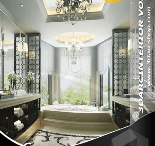 دانلود صحنه سه بعدی دکوراسیون داخلی داخلی تری دی مکس ویری 3darcinterior vol 04