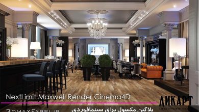 دانلود پلاگین مکسول برای سینمافوردی NextLimit Maxwell Render Cinema4D