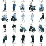 دانلود رایگان تکسچر پرسوناژ دوبعدی انسان: بیمارستان سالمندان Dosch Design - 2D Viz People Seniors Handicapped