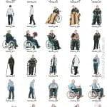 دانلود رایگان تکسچر پرسوناژ دوبعدی انسان: بیمارستان سالمندان Dosch Design - 2D Viz People Seniors Handicapped