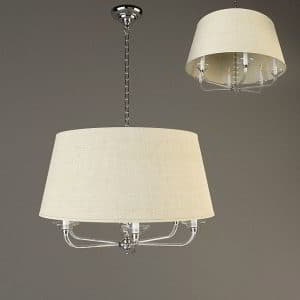 دانلود آبجکت لوستر کلاسیک تری دی مکس 3DDD - Classic Ceiling Lamp