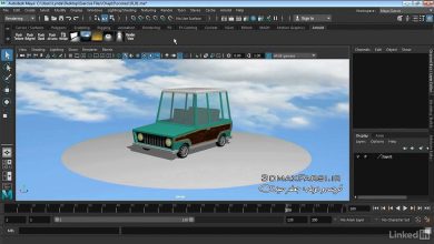 آموزش فارسی آشنایی با کادر رندر مایا و پلاگین رندر Autodesk maya