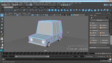 آموزش فارسی مبتدی و مقدماتی مایا : مدلسازی Maya Modeling Toolkit