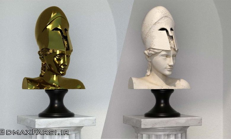 آموزش ساخت متریال های پیش رفته تری دی مکس 3ds Max Advanced Materials Lynda