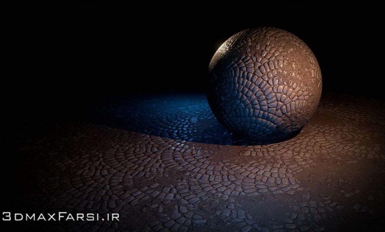دانلود آموزش ساخت تکسچر تایل دار تری دی مکس زیبراش فتوشاپ 3ds Max Photoshop ZBrush