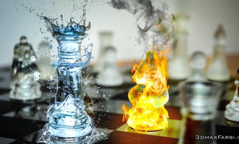 آموزش ساخت افکت های دیجیتالی آب آتش دود Photographing Digital Assets