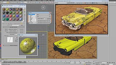 دانلود اسکریپت پلاگین متریال سازی تری دی مکس Dirtizer plugin 3ds Max