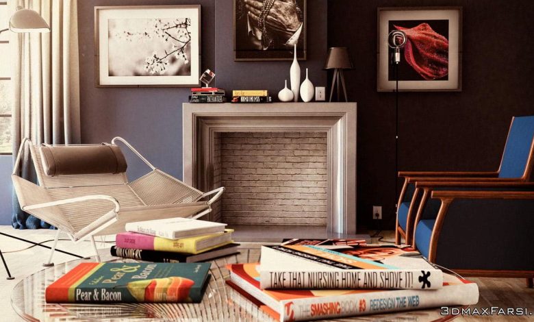 دانلود آموزش حل مشکل نویز تکنیک های نورپردازی داخلی با منتال ری تری دی مکس mental ray 3ds Max