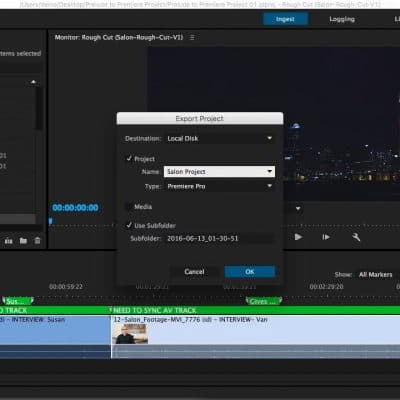دانلود آموزش ساخت ویدئو پروداکشن ادوبی پریمیر Adobe Prelude - Premiere Pro