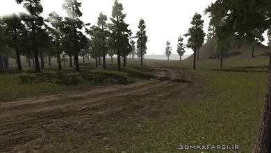 آموزش فارسی شبیه سازی عوارض زمین: ساخت فضای سبز چمن یونیتی گل درخت Unity 3D