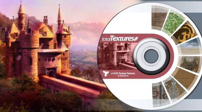 دانلود متریال تکسچر کارتونی برای بازی سازی Total Textures V14:R2 - Fantasy