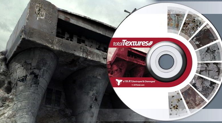 دانلود تکسچر متریال آسیب دیده تخریب شده بازی سازی یونیتی آنریل انجین Total Textures