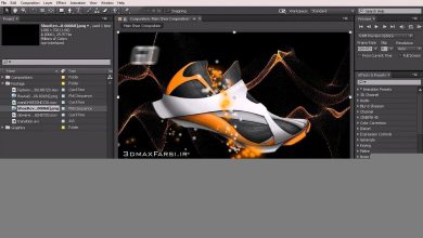 وارد کردن فوتیج به پراجکت پنل : آموزش فارسی ترفند های طلایی افترافکت After effects