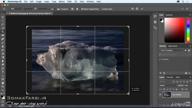 آموزش فارسی فتوشاپ Photoshop canvas تغییر اندازه عکس فتوشاپ