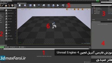 آموزش مبتدی Unreal Engine 4 آنریل انجین برای بازی سازی